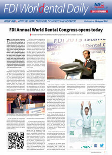 World Dental Daily Istanbul 2013, 28 August