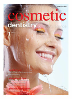 cosmetic dentistry international No. 1, 2012