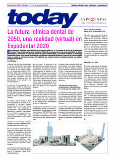 today Expodental Meeting Madrid 2020