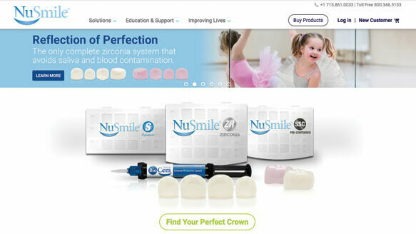 New NuSmile website expands capabilities