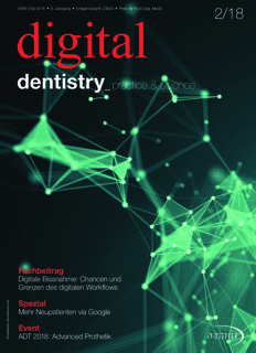 digital dentistry Germany No. 2, 2018