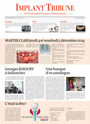 Implant Tribune France No. 3, 2014