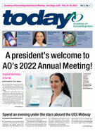 today Academy of Osseointegration Annual Meeting San Diego Feb. 24–26, 2022