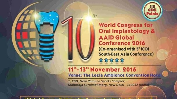 New Delhi welcomes 10th WCOI & AAID global conference 2016