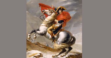 Napoleón a lomos de Marengo: Historia de un cuadro