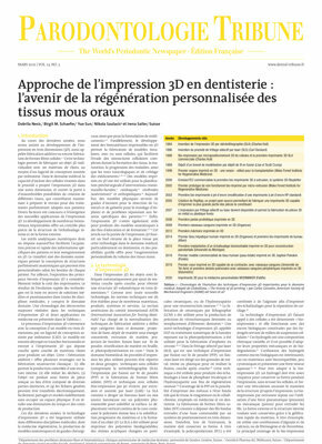 Parodontologie Tribune France No.1, 2021