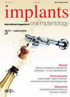 implants Poland No. 3, 2011