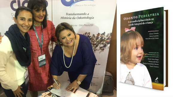Odontopediatras brasileiras lançam livro no XXV Congresso da OMD