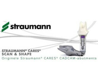 Originele abutments voor iedereen: Straumann CARES Scan & Shape