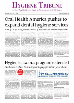 Hygiene Tribune U.S. No. 8, 2013
