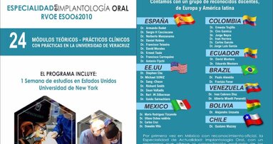 Especialización en Implantología Oral