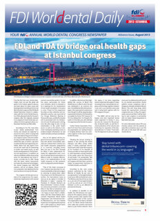 World Dental Daily Istanbul 2013 Advanced Issue